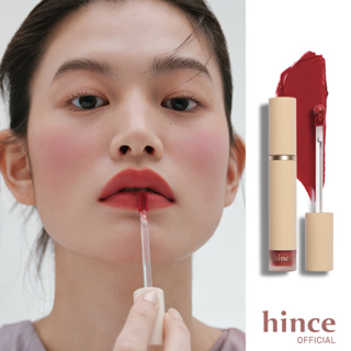 hince Slim-Fit Liquid Velvet (8 colors) | hince Official ลิปสติก เนื้อกำมะหยี่เนียนนุ่ม เม็ดสีแน่น ติดทนนาน