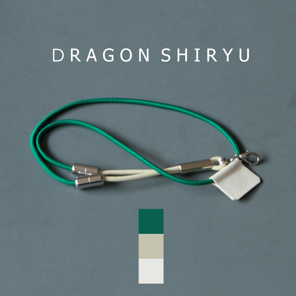 สร้อยพระ สร้อยคอหนังแท้และ ยางยืด ห้อยพระ สายหนังห้อยพระ รุ่น D Series แนว modern streetwear - รูปที่ 3