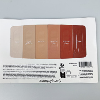 Rare Beauty Positive Light Under Eye Brightener ขนาดทดลองแบบการ์ด 6 สี