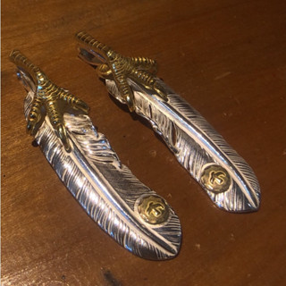 925 เงินสเตอร์ลิง Seiko Handmade Indian Eagle Claw Feather จี้ Feather Charm อุปกรณ์เสริมสำหรับผู้ชายและผู้หญิง