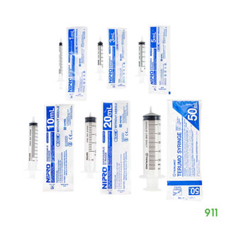 นิโปร ไซริงค์ 1 ML, 3ML, 5 ML,10 ML, 20 ML, 50 ML | Nipro Syringe