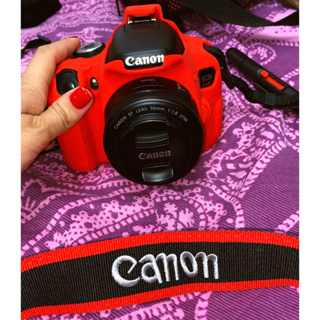 Case Silicone Canon 600D 650D 700D / Kiss X5 X6i X7i / Rebel T3iT4i T5i เกรดหนา มือ 1