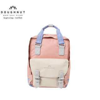 DOUGHNUT BAG : MACAROON MINI  MONET SERIES  : PINK X STONE ดีไซเนอร์รุ่นใหม่ของเรา มีเป้าหมายที่จะออกแบบกระเป๋าคุณภาพสูงและใช้งานได้จริง ให้กับลูกค้า สไตล์ขี้เล่น สีสันสดใส กระเป๋าโดนัทเป้สะพายหลัง น้ำหนักเบา หนังแท้ กันน้ำ  (รหัสสินค้า 09705 )