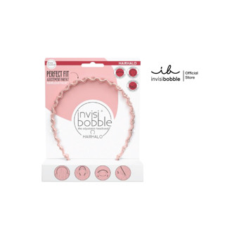 invisibobble ที่คาดผม  รุ่น HairHalo สี Pink sparkle