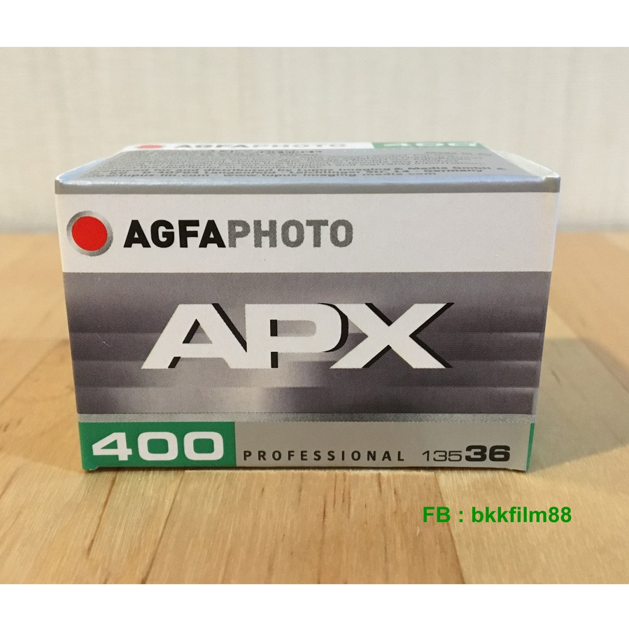 ฟิล์มขาวดำ AGFA APX 400 35mm 36exp 135-36 Black and White Film ฟิล์ม agfaphoto