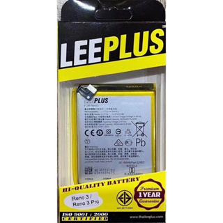 LEEPLUS Battery OPPO Reno3/Reno3pro ความจุ 4,025 mAh แบตเตอรี่ออปโป พร้อมส่ง รับประกัน1ปี ค่าส่งถูก