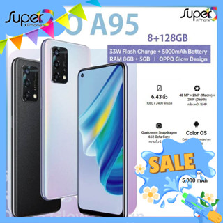 โปรโมชั่น แจกแหลก !! OPPO A95 (8+128GB)Snapdragon 662 พร้อมกล้องหลัง 3 ตัว