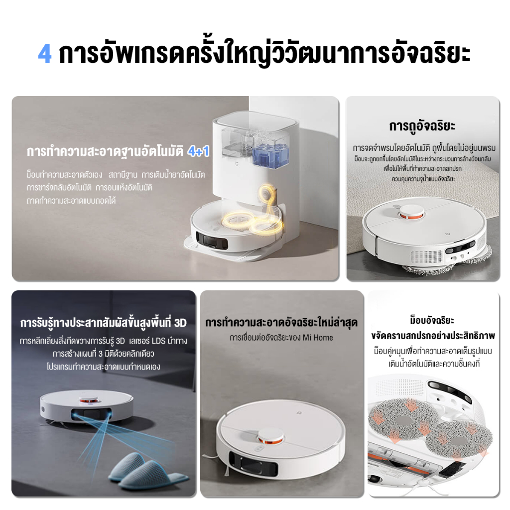 Xiaomi Mi Mijia Self Cleaning Robot Pro 2 Vacuum Mop cleaner Sweeper