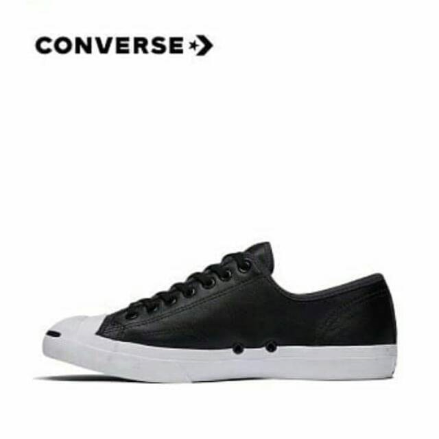 Con. Jack purcell leather ox black