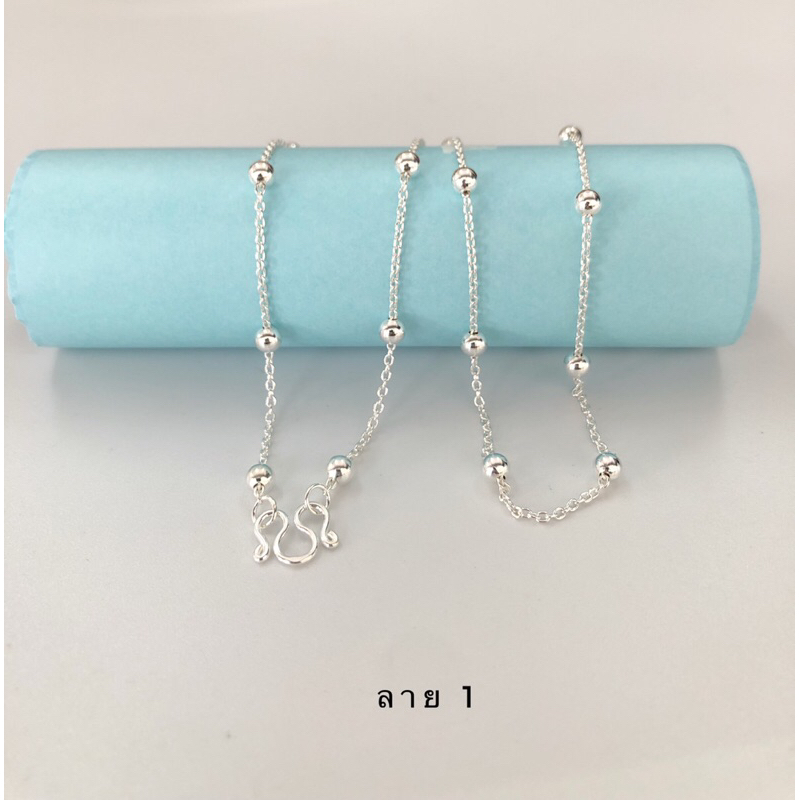 สร้อยคอเงินแท้925 เครื่องประดับเงินแท้ สร้อยแฟชั่น สร้อยเงินแท้