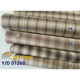 Cotton Yarn Dyed (ผ้าทอ) Y/D 01260 (ขายเป็นหลา)