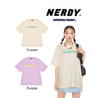 🇰🇷‼️ Nerdy on sale ❤️‍🔥🇰🇷 Melting logo short sleeve T-shirt 🇰🇷✨