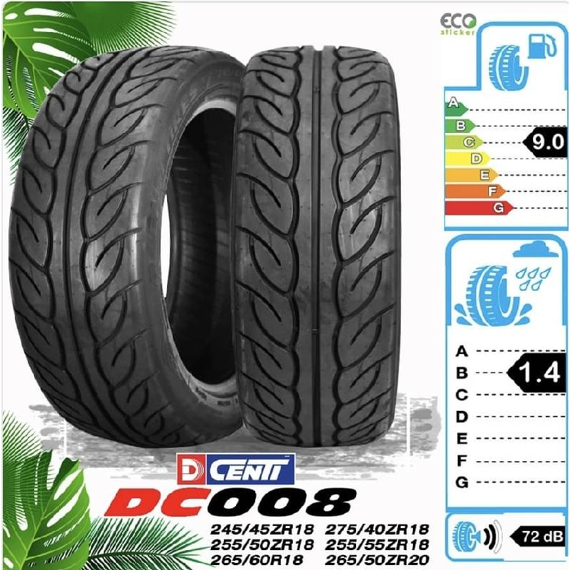 ยางนอกรถยนต์ DCENTI  DC008  ขนาด 245/45R18 , 275/40R18 , 255/50R18 , 255/55R18 , 265/60R18 , 265/50R