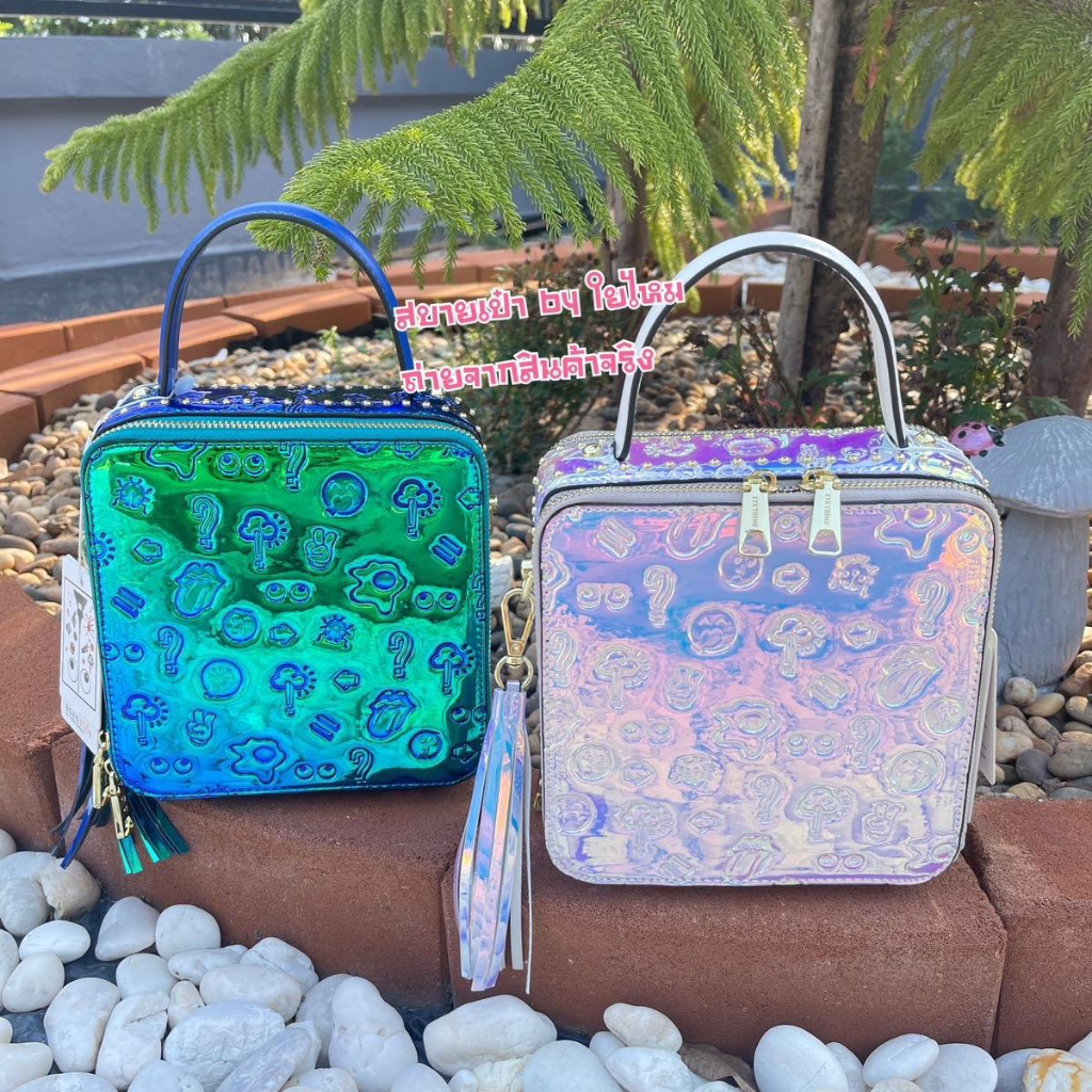 กระเป๋าทรงกล่องวาวEYE THE MEแท้ 2362 - รูปที่ 3