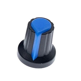 (10ชิ้น)ลูกบิดพลาสติกแข็ง สีน้ำเงิน WH148 plastic knob 15X17mm