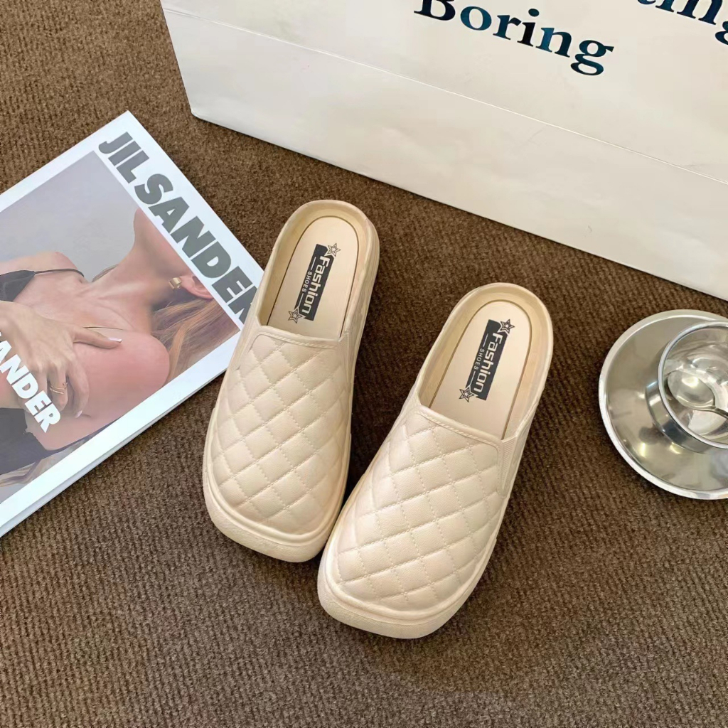 Fshoes ขายดี 🪴 รองเท้าแตะผู้หญิง รองเท้าแฟชั่นเปิดส้น สาวๆออฟฟิซคือดีต่อใจไม่ไหว 💌 ใส่ได้ทุกวัน สวยเริ่ดไม่ซ้ำใคร มี 3 ส