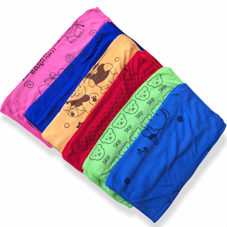ผ้าขนหนู ผ้าเช็ดตัวขนาด 50*120cm  สีพื้น  1 ห่อมี12ผืน!!