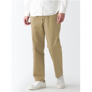 พร้อมส่ง💥แท้💯มูจิ กางเกงผ้าชิโน ทรงตรง มูจิ - สีเบจ Mens pants Muji 4-Way Stretch Chino Straight