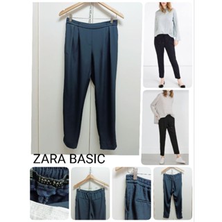 ☕️Z A R A_B A S I C กางเกงทรงขาเรียว ☕️size EUR XS,MEX24