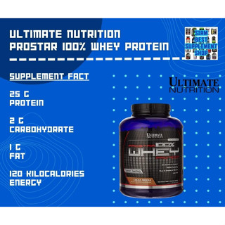 Ultimate Nutrition- Prostar 100% Whey Protein 5lb พร้อมส่ง!!