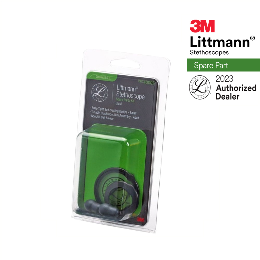 3M Littmann Spare Part Kits , Spare Part Classic II Black 40005