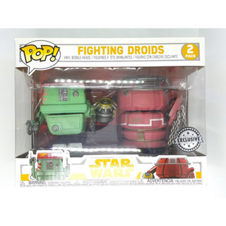 2 Pack Funko Pop Star Wars - Fighting Droids