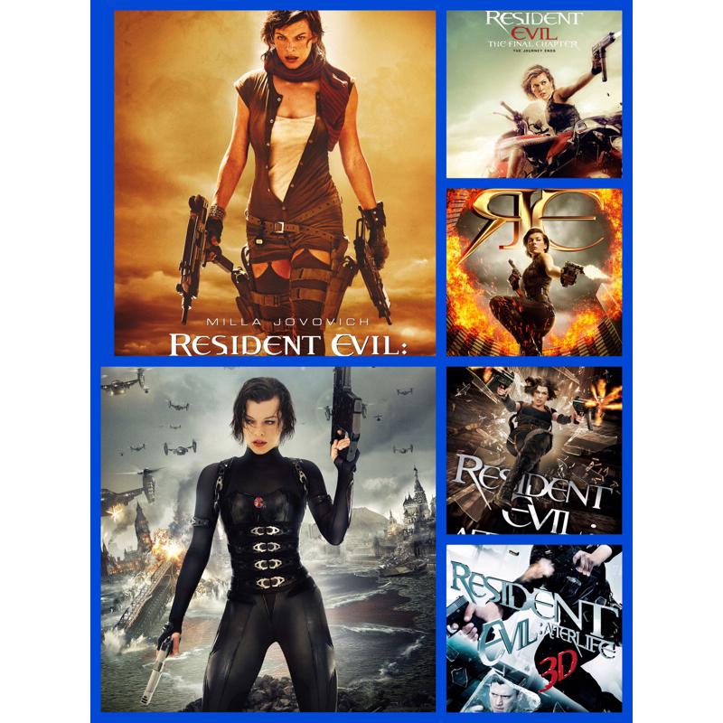 โปสเตอร์ Residents Evil  ผีชีวะ Milia Evil ขนาด 11.5 X 16.5 นิ้ว (A3)