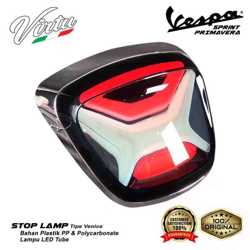 ไฟท้ายแต่ง Virtu V.2 Vespa Sprint / Primavera