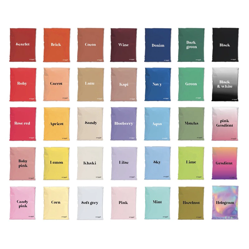 ซองไปรษณีย์พลาสติก [32*45 cm] มีให้เลือกกว่า 20 สี