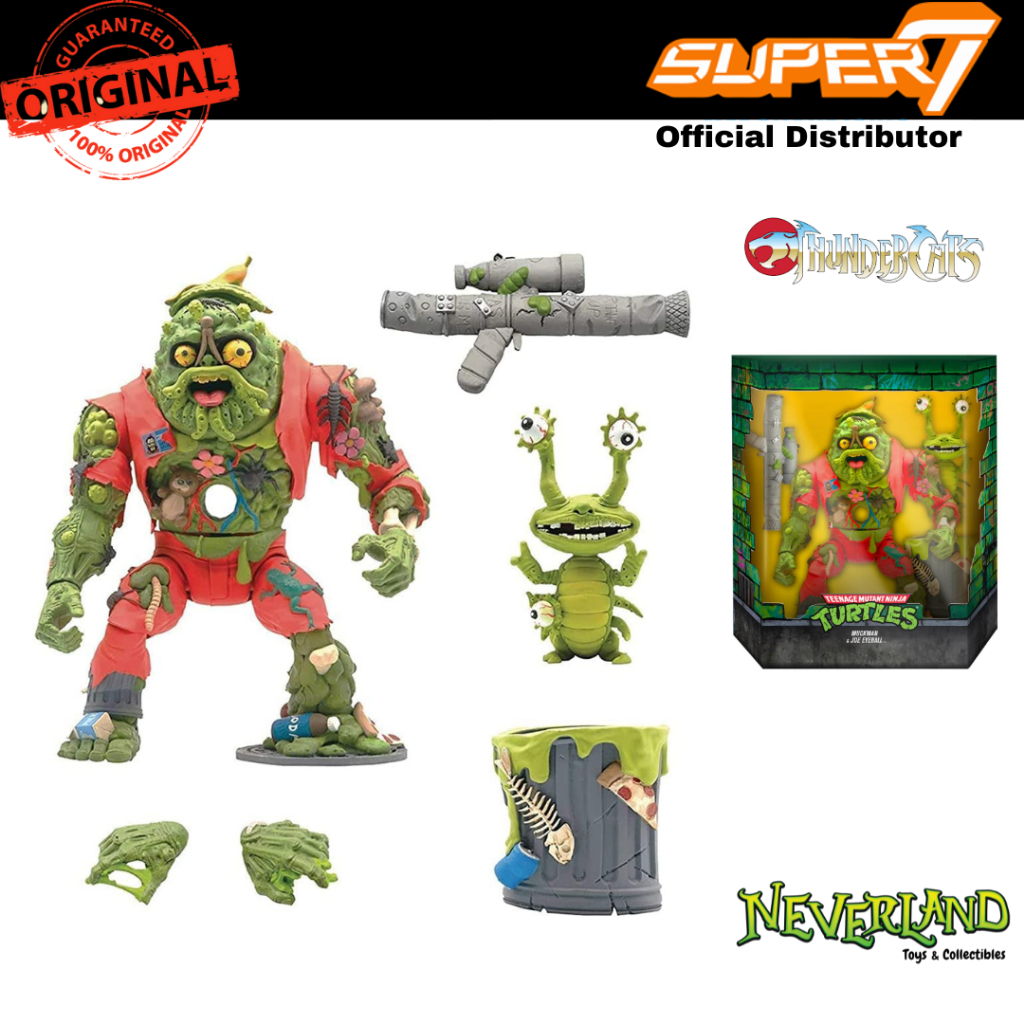 Super7 TMNT Muckman & Joe Eyeball Ultimates! Wave 4 Figure