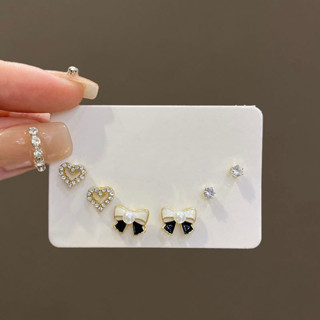 love&amp;bow set - morning.earrings