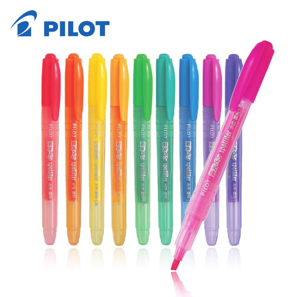 ปากกาเน้นข้อความ ปากกาไฮไลท์ ปากกาเน้น Pilot Spotliter รุ่น SGR-8SL ของแท้จากญี่ปุ่น 🎌 [S24]