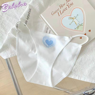 BabyBra_Shop  กางเกงในผ้าฝ้าย บางเบา เซ็กซี่ ยกสะโพก กางเกงในสามเหลี่ยมระบายอากาศ สำหรับผู้หญิง CBI01