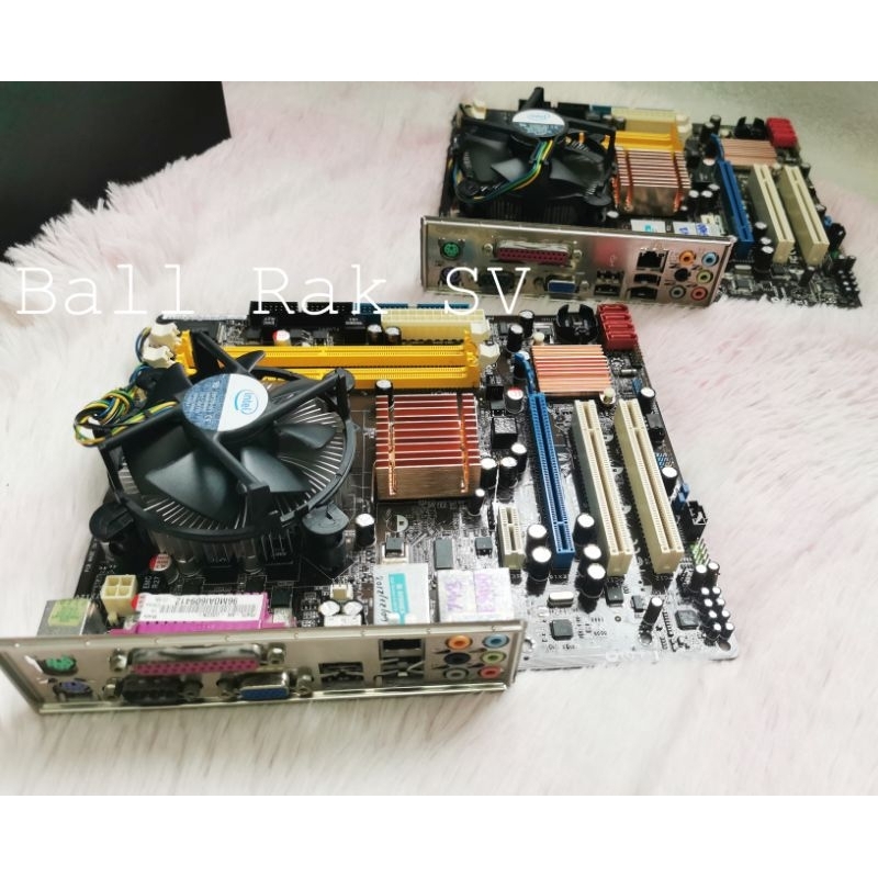 เมนบอร์ด ASUS P5KPL-AM/ LGA 775 / DDR2 / CPU​E6500