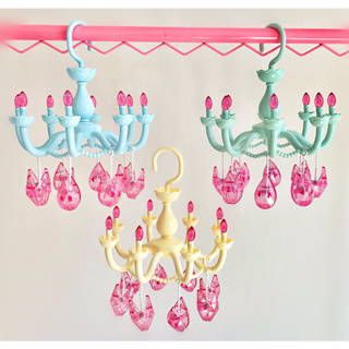 (พร้อมส่ง🌷) Chandelier ที่หนีบผ้าชานเดอเรีย ของแต่งบ้าน ที่หนีบผ้า ที่แขวนของ