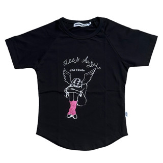 vgh x 666teenangel angel baby tee