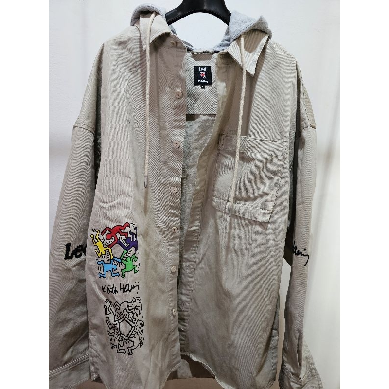 Lee x Keith Haring hoddie jacket เสื้อแจ๊คเก็ตมีฮู้ด