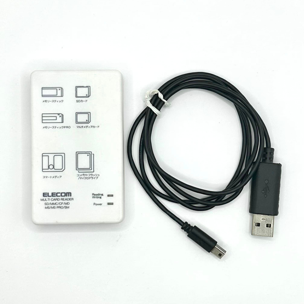 พร้อมส่ง การ์ดรีดเดอร์ ELECOM Card Reader Smartmedia SM Card CF SD MS Card