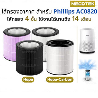 ราคาโปร 8•8🎁ไส้กรองอากาศ FY0194 สำหรับเครื่อง phillip AC0820 fy0293 0194 คุณภาพดี กรองฝุ่น pm2.5 ใช้งานได้ยาวนาน