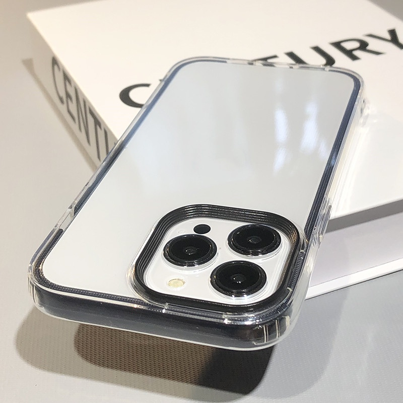 3 in 1 เคสโทรศัพท์ สำหรับ iphone 11 16 12 13 14 15 Pro Max 7 8 6 Plus X XS Max SE เคสโทรศัพท์มือถือแบบนิ่ม ใส กันกระแทก
