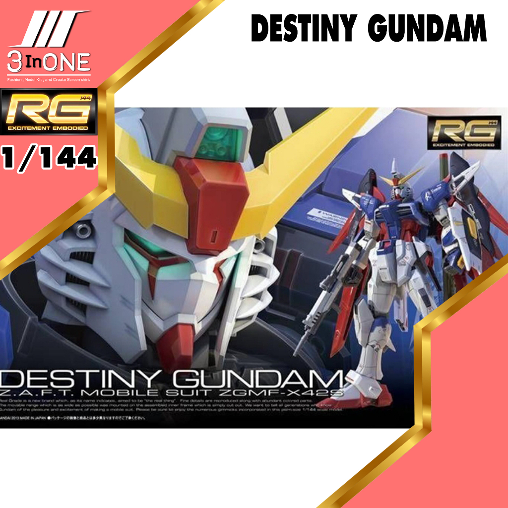 Bandai  RG Destiny gundam  ขนาด 1/144