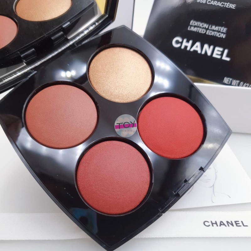 CHANEL LES 4 ROUGES YEUX ET JOUES Eyeshadow and Blush Palette 958(ป้ายไทย)