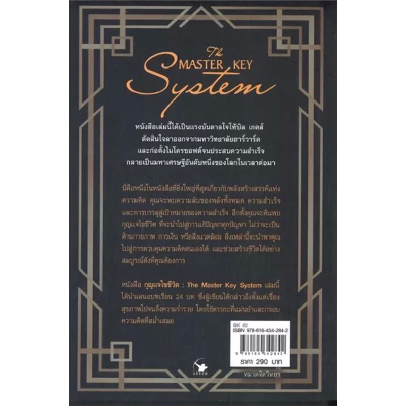 หนังสือ The Master Key กุญแจไขชีวิต ราคา ถูกที่สุด ดีลบีเคเค แกลเลอรีภาพที่ 2