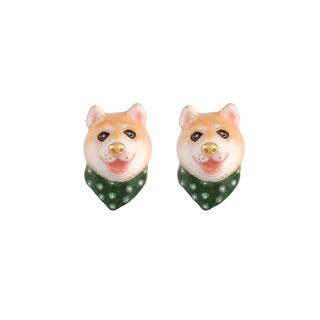 ต่างหูชิบะ : ชิบะอินุ / Shiba Inu Earrings - Fairy Tales