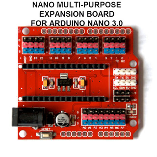 Nano Multi-purpose Expansion Board 14 I/O (Sensor shield ) for arduino Nano