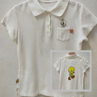 เสื้อโปโล Tweety อก28-30นิ้ว