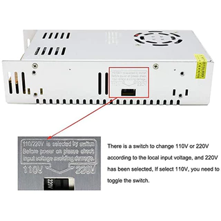 หม้อแปลง Adapter LED Power Supply 12V 30A 360W สวิตช์ไฟ 12V สวิทช์ไฟ 24V สวิทชิ่ง หม้อแปลงไฟฟ้า 5A/10A/30A สวิชชิ่ง 12v