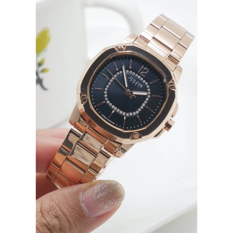 นาฬิกาเกาหลียี่ห้อ JULIUS รุ่น JA931 J ของแท้จาก shop มีใบรับประกันสภาพ 95%