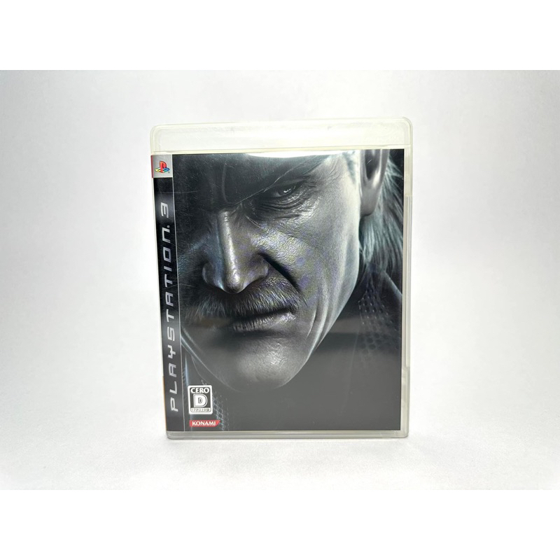 แผ่นแท้ Play Station 3 (PS3)(japan)[Zone2]  Metal Gear Solid 4: Guns of the Patriots