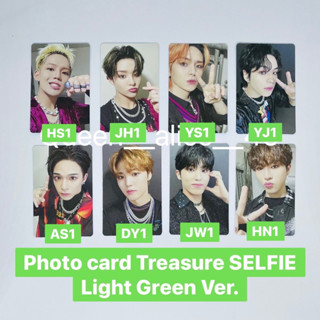 💎พร้อมส่ง💎 Photo card Treasure SELFIE Light Green Ver.